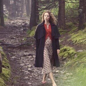 Navy NWOT Doên Bolton Coat